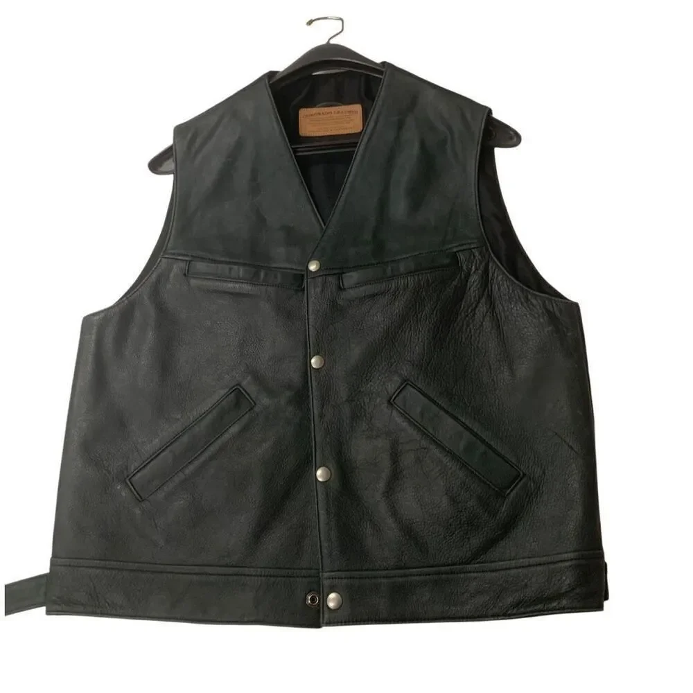 Vintage Coronado Leather Concealed Carry Vest